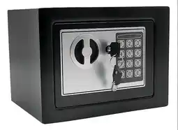 Falabella Caja Fuerte Digital De Alta Seguridad Con Código Y Llave Color Negro oferta