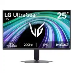 Falabella Monitor Gamer 25G523B-B G5 UltraGear de 25 Pulgadas FHD IPS con Tasa de Refresco de 200Hz oferta