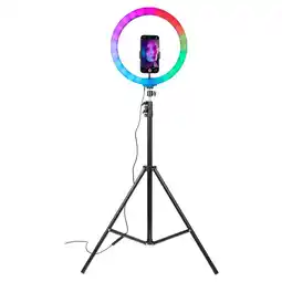 Falabella Aro de luz 33 cms RGB + Tripode 2.1MTRS oferta