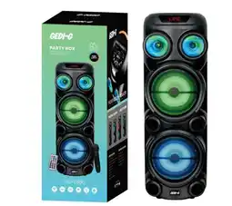 Falabella Parlante Portatil GD-2880 8 Pulgadas Pantalla Led RGB Microfono oferta