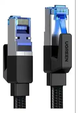 Falabella Cable De Red Utp Cat8 Negro 1,5 M Para Pc Ps5 oferta
