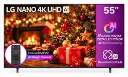 Falabella Televisor 55 Pulgadas 55NU85 Nano 4K UHD Smart TV webOS con IA + Control Magic oferta