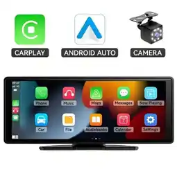 Falabella Monitor Carro Carplay Android Auto Navegacion Tactil Hd oferta