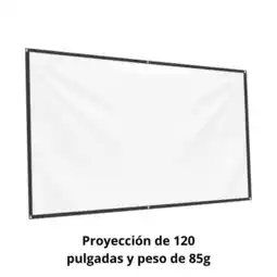 Falabella Telon Proyector Interior Antireflejo Ultraligero Versatil oferta