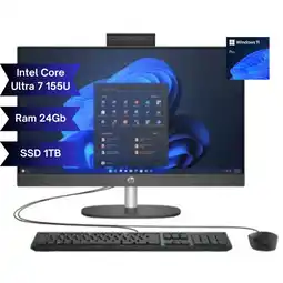 Falabella TODO EN UNO AIO ProOne 240 G10-Intel Core Ultra 7 155U- SSD 1TB- DDR5 24GB-WINDOWS 11 PROFESIONAL oferta