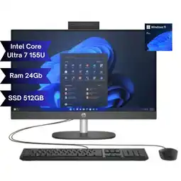 Falabella TODO EN UNO AIO ProOne 240 G10-Intel Core Ultra 7 155U- SSD 512GB- DDR5 24GB-WINDOWS 11 PROFESIONAL oferta