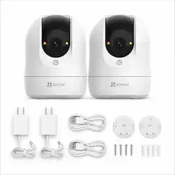 Falabella Kit 2 Cámaras de Seguridad Wi-Fi C6N 3MP con Visión Nocturna y Audio Bidireccional oferta