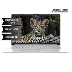 Falabella PORTATIL X1504VA - INTEL CORE I5 1334U - RAM 12GB DDR4 - 512GB SSD- WIN 11 HOME-15,6 oferta