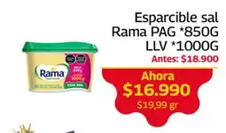 Mercados OR Rama esparcible sal oferta