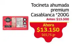 Mercados OR Casablanca tocineta ahumada premium oferta