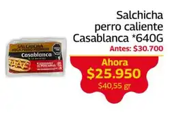 Mercados OR Casablanca salchicha perro caliente oferta