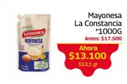 Mercados OR La Constancia mayonesa oferta