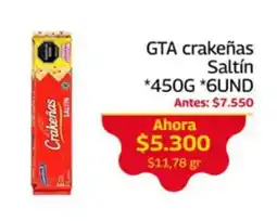 Mercados OR GTA crakeñas Saltín oferta