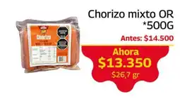 Mercados OR Chorizo mixto OR oferta