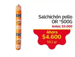 Mercados OR OR salchichón pollo oferta