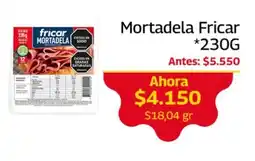 Mercados OR Fricar mortadela oferta