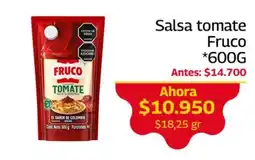 Mercados OR Fruco salsa de tomate oferta