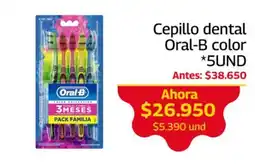Mercados OR Cepillo dental Oral-B color oferta