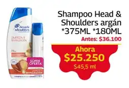 Mercados OR Head & shoulders shampoo argán oferta