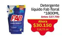 Mercados OR Fab detergente liquido floral oferta