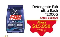 Mercados OR Fab detergente ultra flash oferta