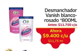 Mercados OR Vanish desmanchador blanco-rosado oferta