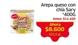 Mercados OR Arepas con queso y semillas de chía y quinoa oferta