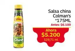 Mercados OR Colman's salsa china oferta
