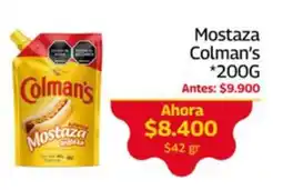 Mercados OR Colman's Mostaza Inglesa oferta