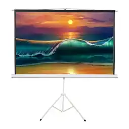 Falabella Pantalla telón de proyección tripode 300x230cm oferta