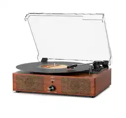 Falabella Tocadisco de Vinilo 3 Velocidades con Altavoces, Bluetooth y Salida RCA oferta