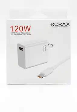 Falabella Cargador De Pared Korax 120W + Cable oferta