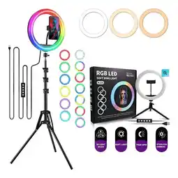 Falabella Aro De Luz RGB Con Trípode Ajustable Para Streaming oferta