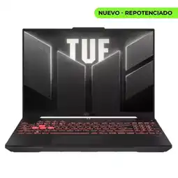 Falabella Portatil TUF Gaming Ryzen 7 7445HS 32gb ram 2TB ssd RTX 4050 6GB pantalla 15,6 144hz 140v oferta