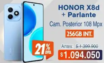 Honor - honor x8d + parlante