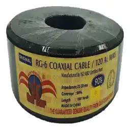 Falabella Cable Coaxial Antena Tv Cctv Video Seguridad Conectividad Digital Rollo Optima Senal oferta