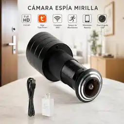 Falabella Mirilla Digital Puerta Seguridad Wifi Full Hd Monitoreo Remoto App Tuya oferta