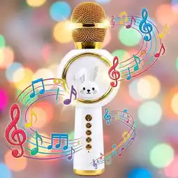 Falabella Microfono Inalambrico Ninos Bluetooth Recargable Portatil Juguete Musical Efectos Voz oferta