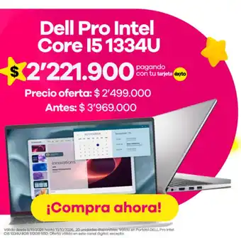 Dell Pro Intel Core I5 1334U