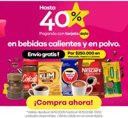 Éxito Colcafé oferta