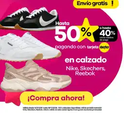 Éxito Calzado Nike, Skechers, Reebok oferta