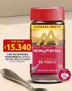 Ara Monumental café instantáneo oferta