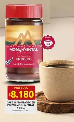 Ara Monumental café instantáneo en polvo oferta