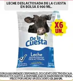 Ara De la Cuesta Leche Semidescremada Deslactosada oferta
