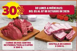 Ara Carne de res centro de pierna/tabla/capón oferta