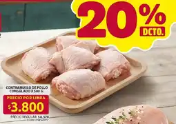 Ara Contramuslo de pollo congelado oferta