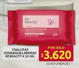 Ara Be beauty toallitas desmaquilladoras oferta