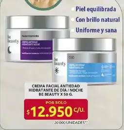 Ara Be beauty crema facial antiedad hidratante de día noche oferta