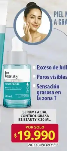 Ara Be beauty serúm facial control grasa oferta