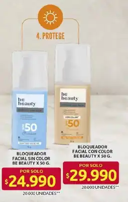 Ara Be beauty bloqueador facial sin color oferta